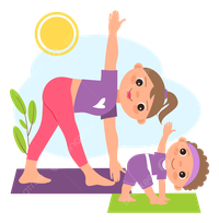 Parent and Child Yoga
