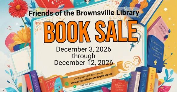 2026 FOL Book Sale Flyer